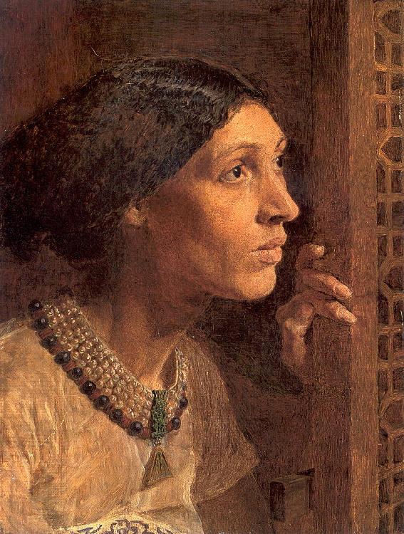 Moore, Albert Joseph The Mother of Sisera Looked out a Window